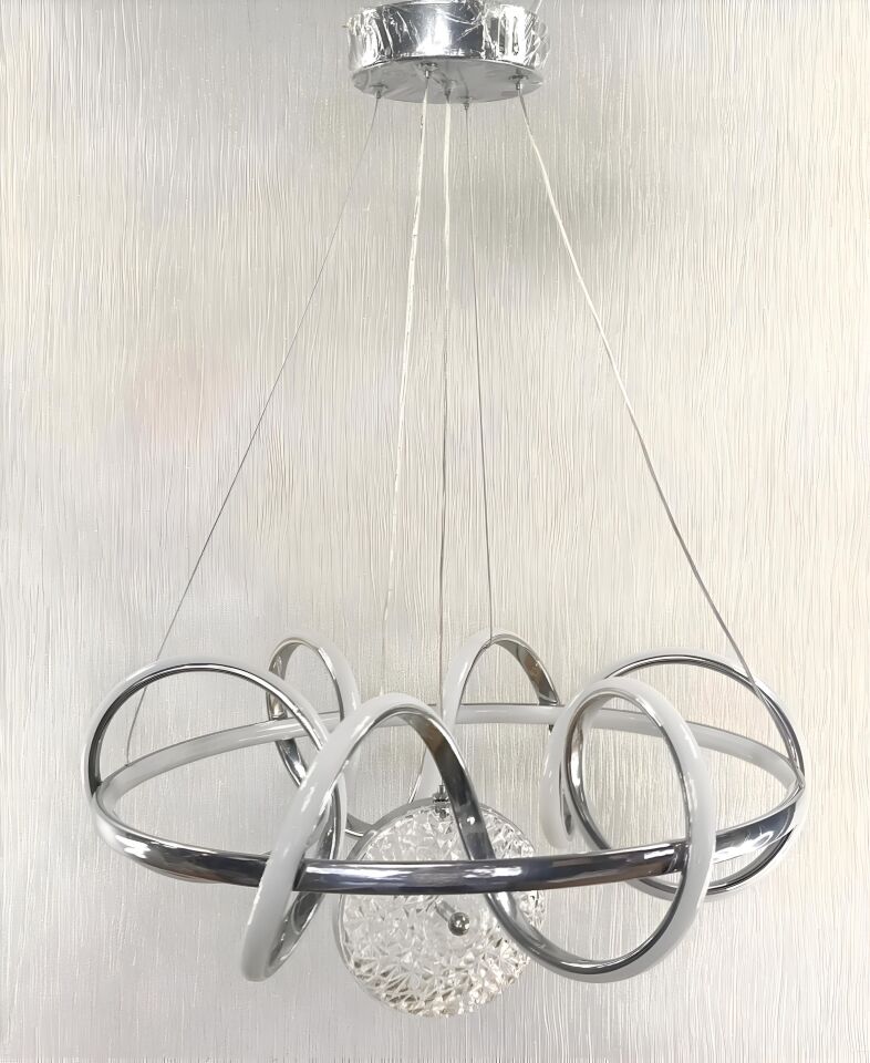 HELEZON 3 RENK KROM MODERN AVİZE