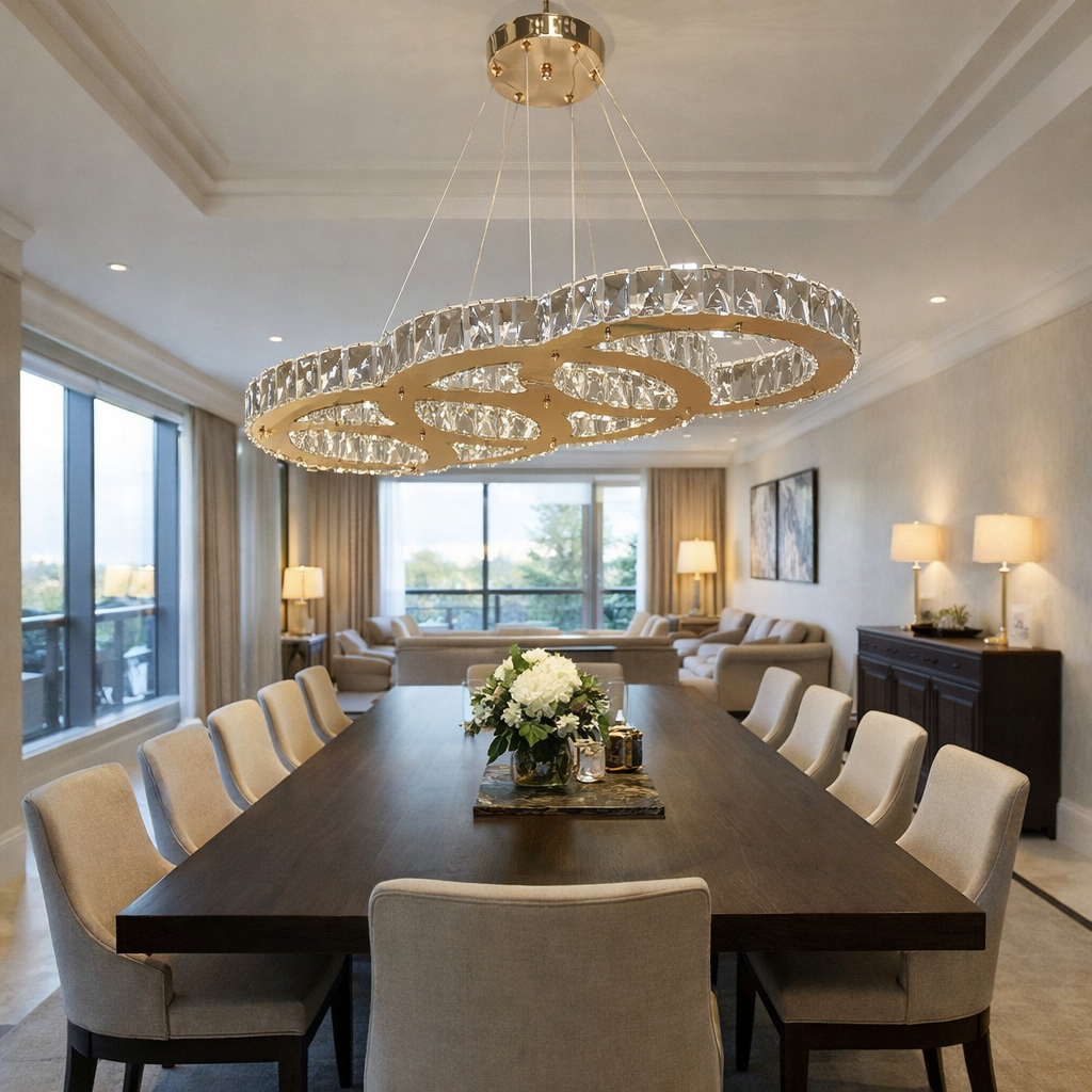 KRİSTAL TAŞLI LEDLİ AUDİ MODEL GOLD RENK