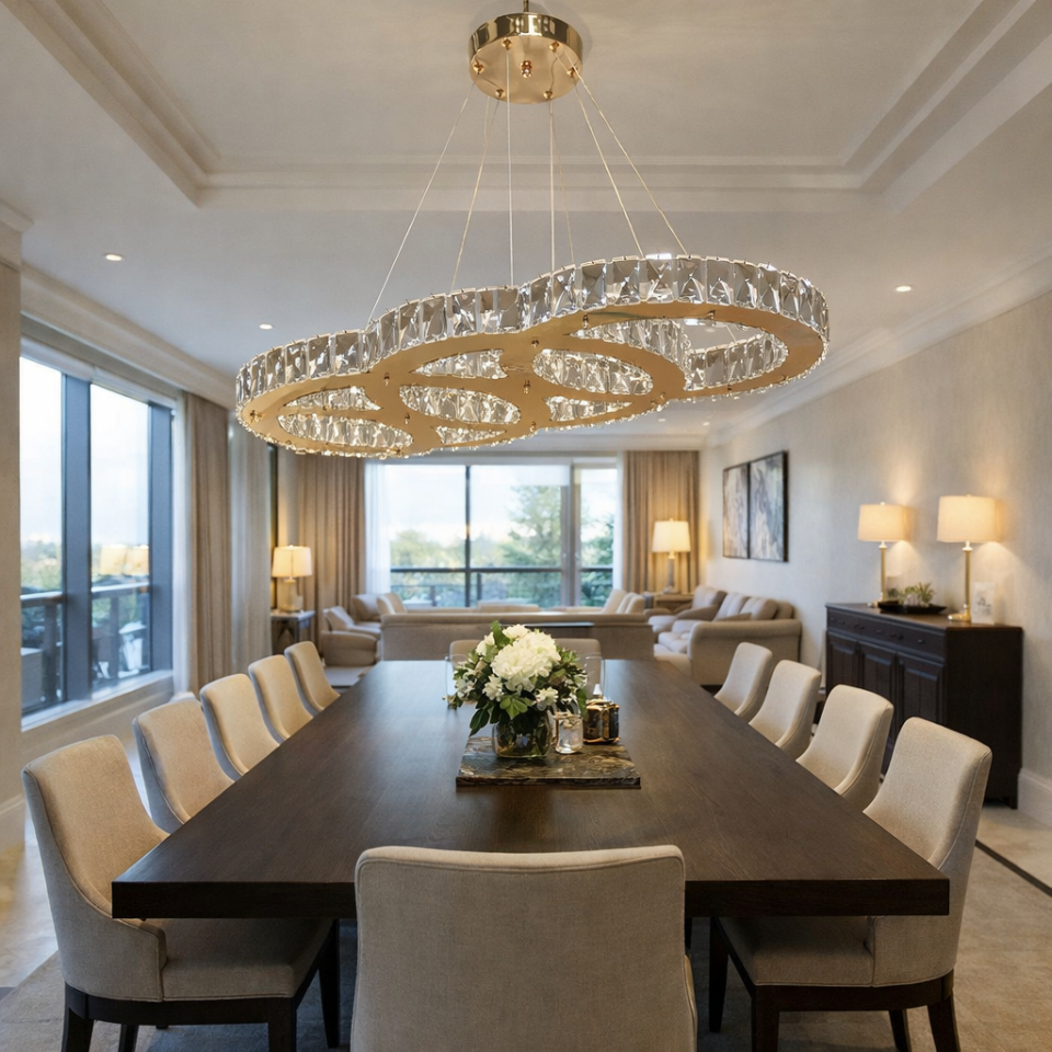 KRİSTAL TAŞLI LEDLİ AUDİ MODEL GOLD RENK