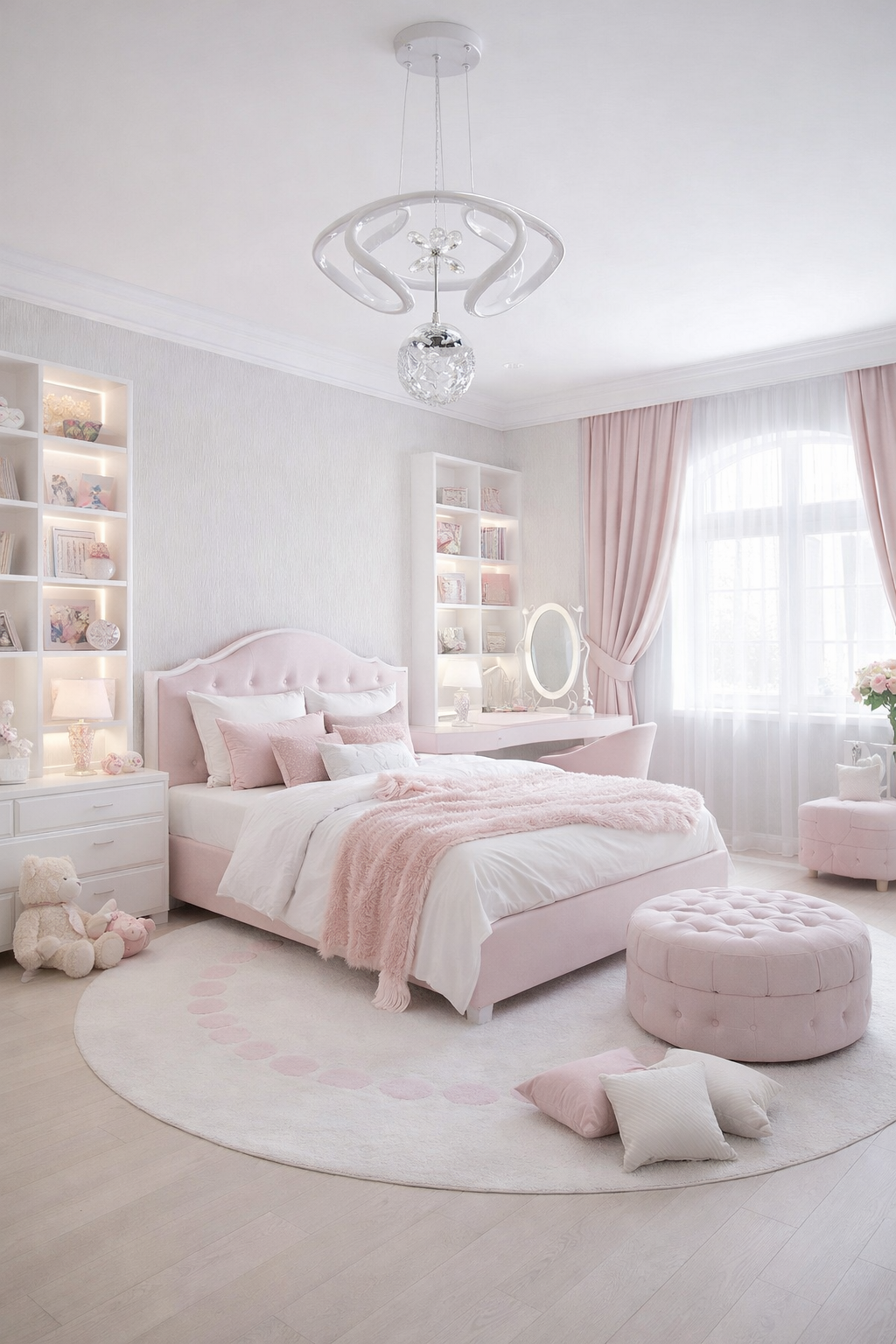 MODERN TOPLU 3 LÜ DRON MODEL LED AVİZE BEYAZ